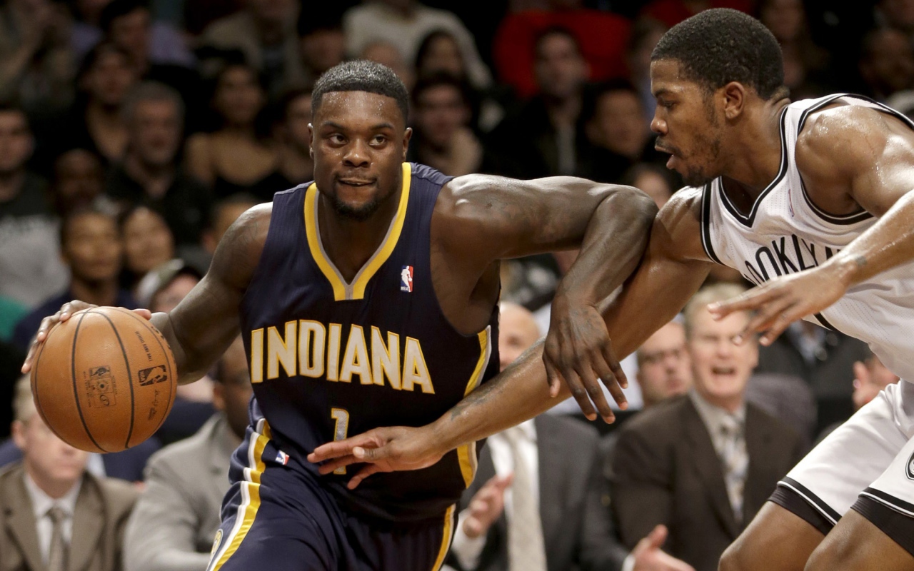 Баскетболист Лэнс Стивенсон, игра с мячом 