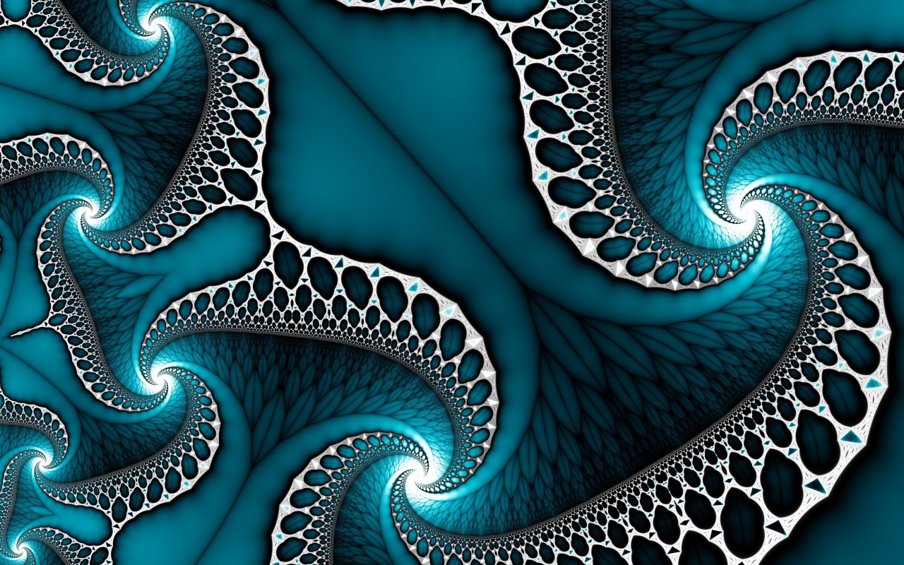 Необычный абстрактный рисунок 