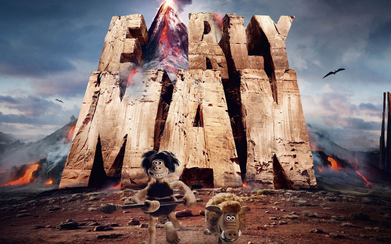 Постер мультфильма Дикие предки, 2018