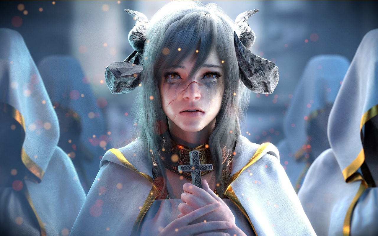 Девушка демон, фэнтези