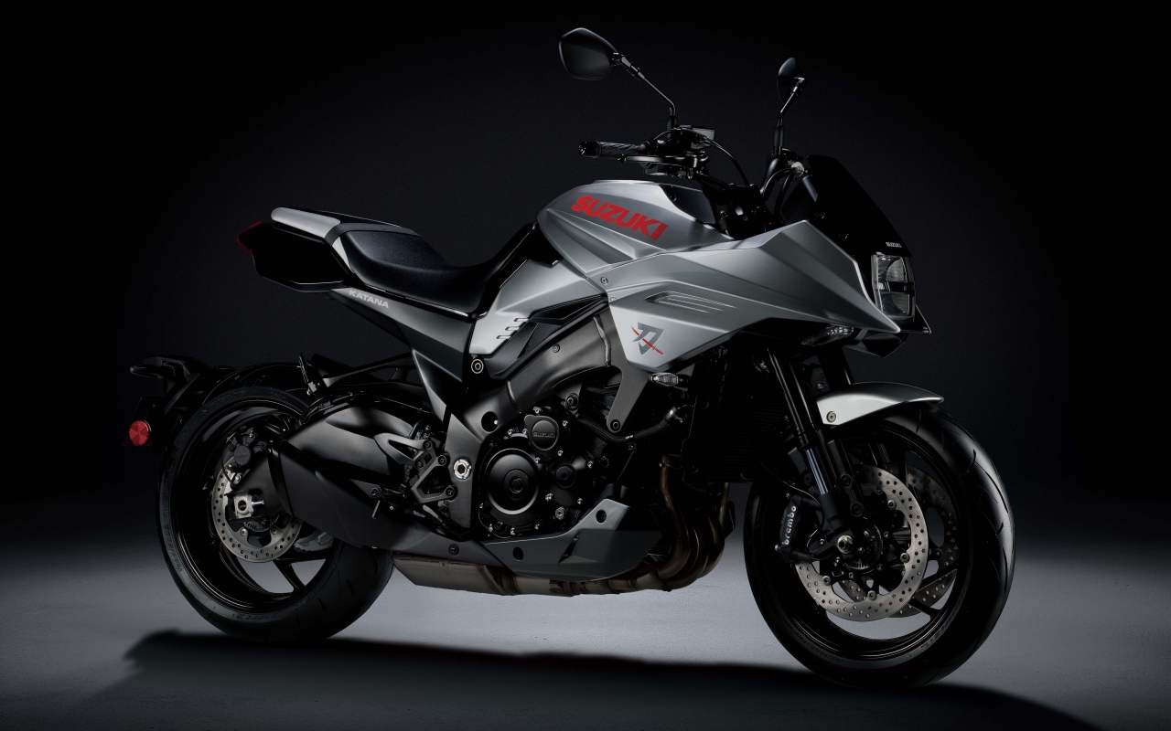 Стильный спортивный мотоцикл Suzuki Katana 2020