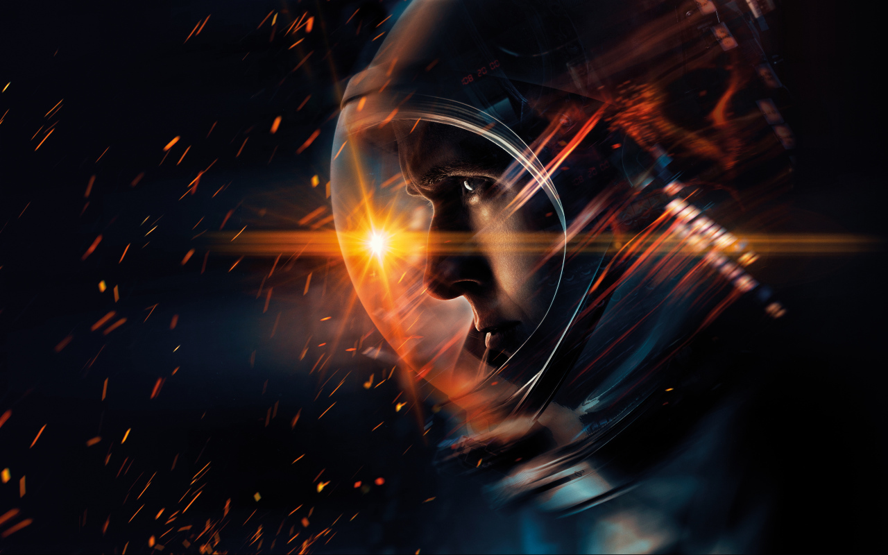 Актер Райан Гослинг в фильме Человек на Луне, 2018