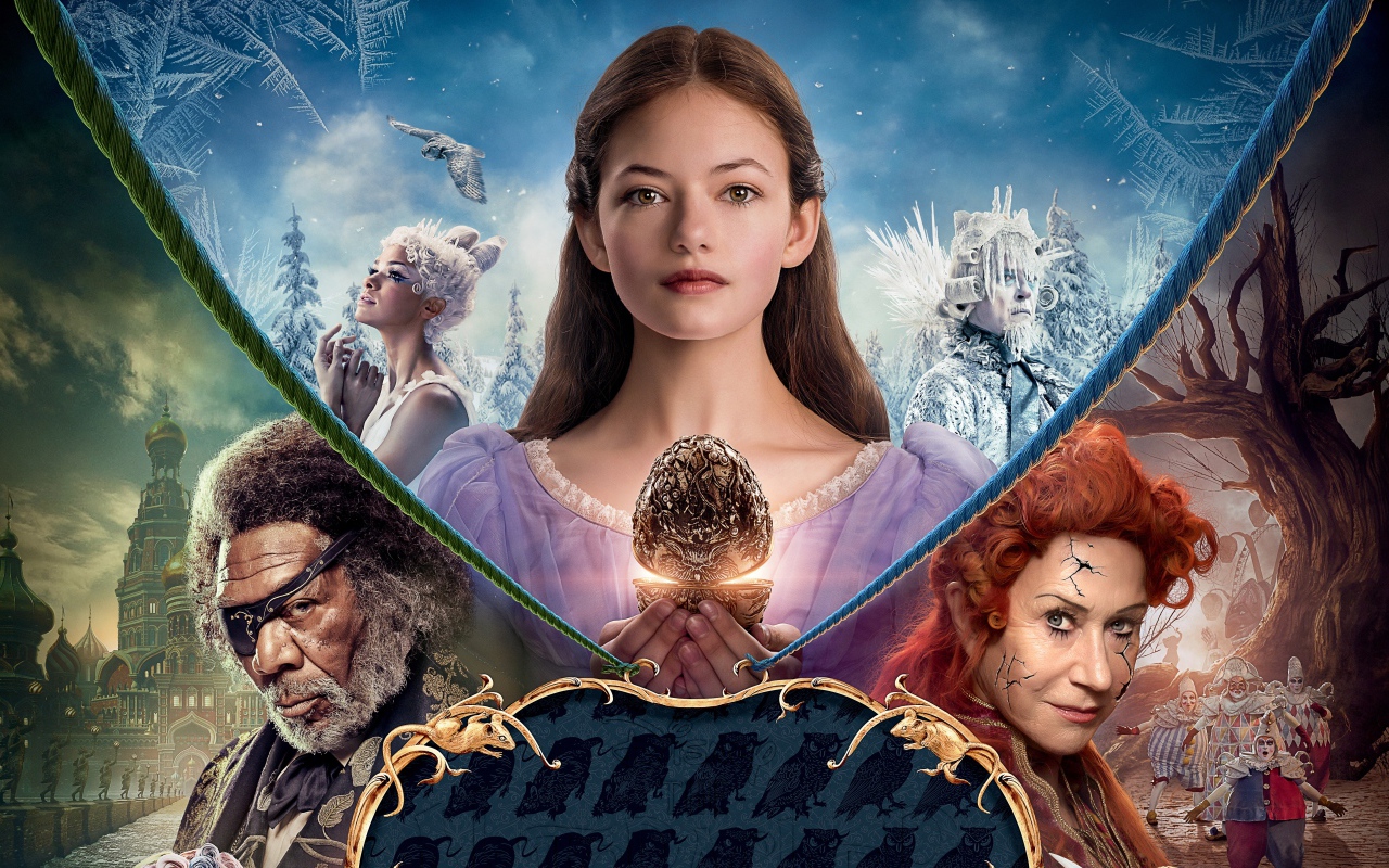 Постер фильма Щелкунчик и четыре королевства, 2018