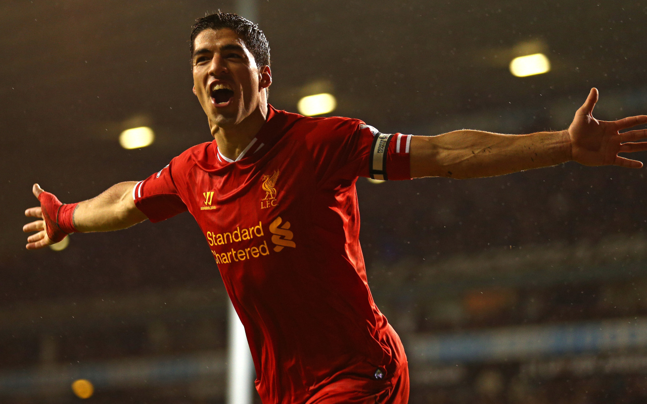 Уругвайский профессиональный футболист Луис Альберто Суарес