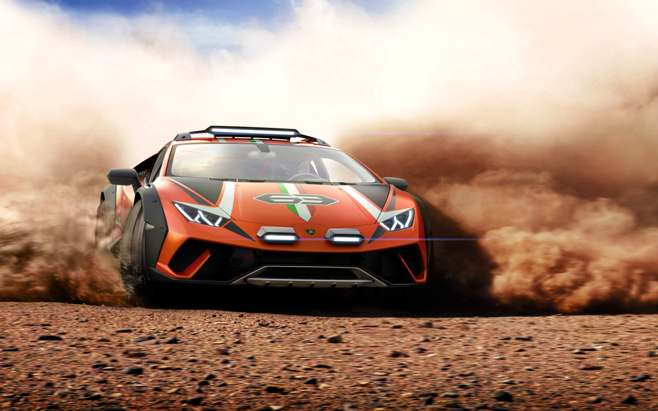 Гоночный автомобиль Lamborghini Huracan Sterrato, 2019 года