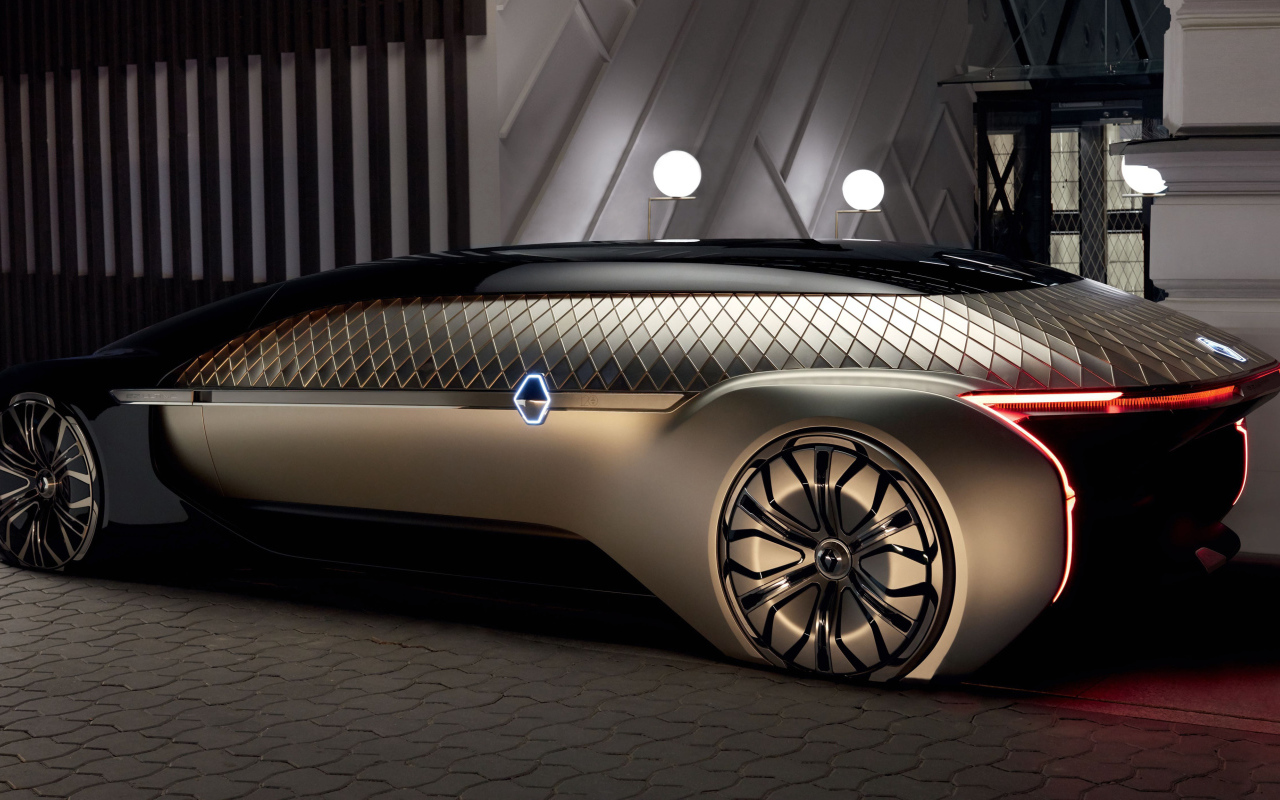 Стильный автомобиль Renault EZ-Ultimo 2018 года
