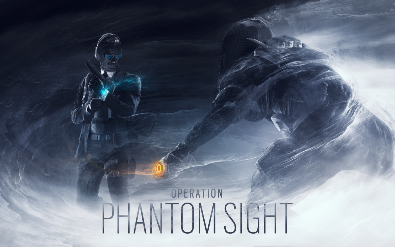 Постер компьютерной игры Rainbow Six Siege: Operation Phantom Sight, 2019