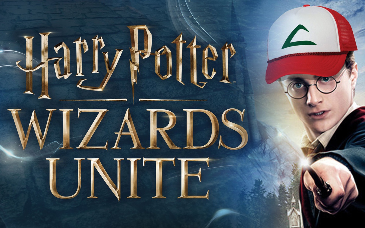 Постер новой видеоигры Harry Potter: Wizards Unite, 2019 года
