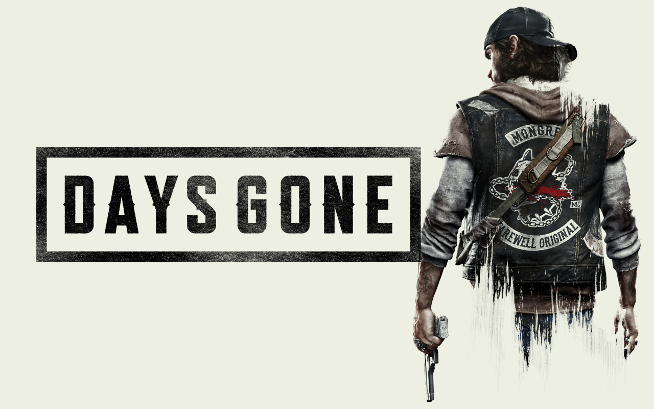 Постер новой видеоигры Days Gone, 2019 года
