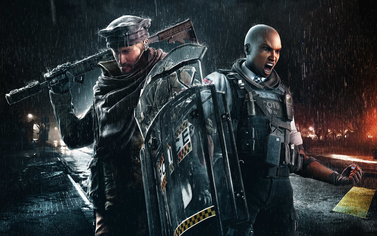 Постер компьютерной игры  Rainbow Six Siege, 2019