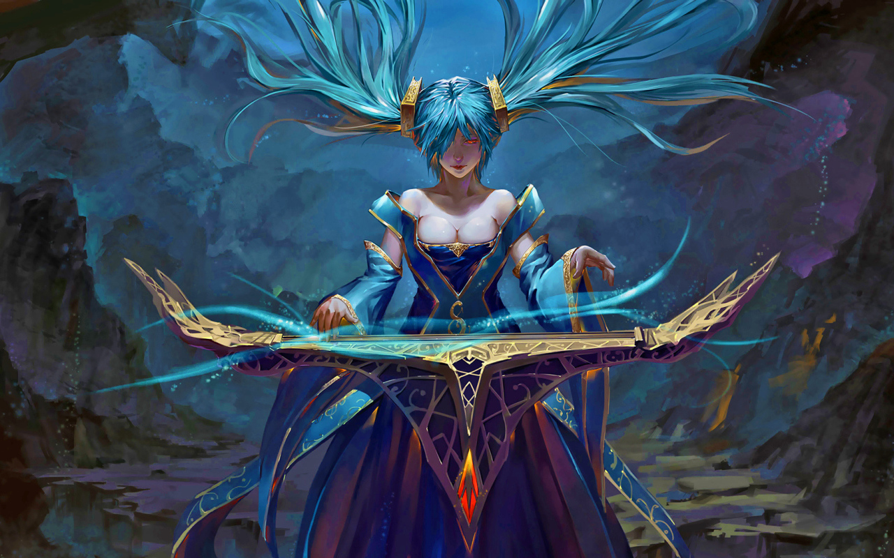 Сона чемпион игры Лига легенд