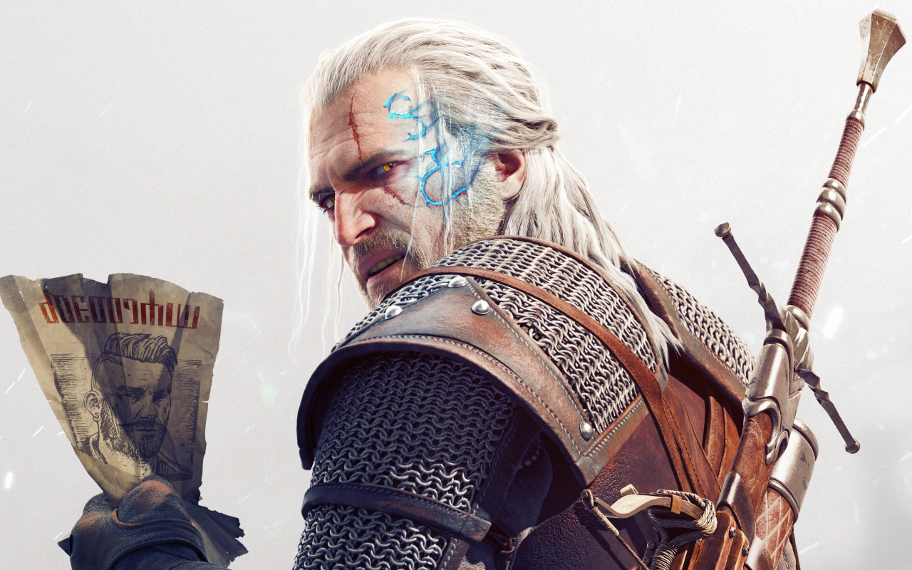 Воин из видеоигры Ведьмак 3: Дикая Охота