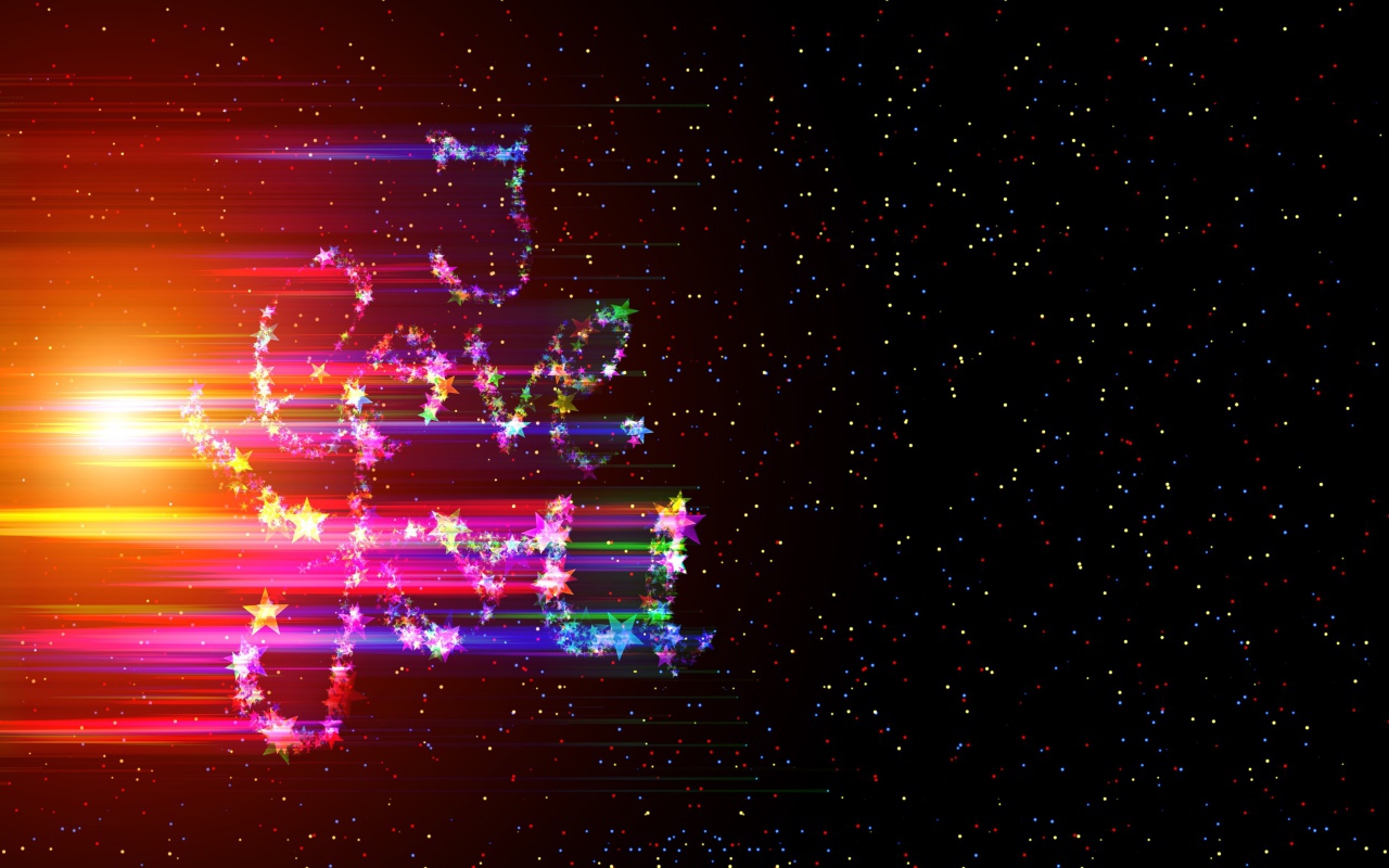 Блестящая надпись я тебя люблю на черном фоне