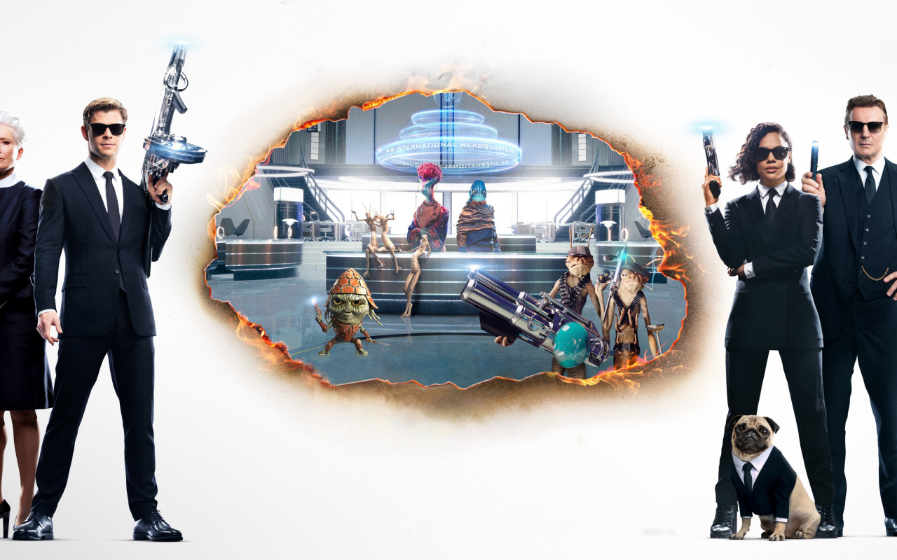 Новый научно фантастический фильм Люди в чёрном: Интернэшнл, 2019