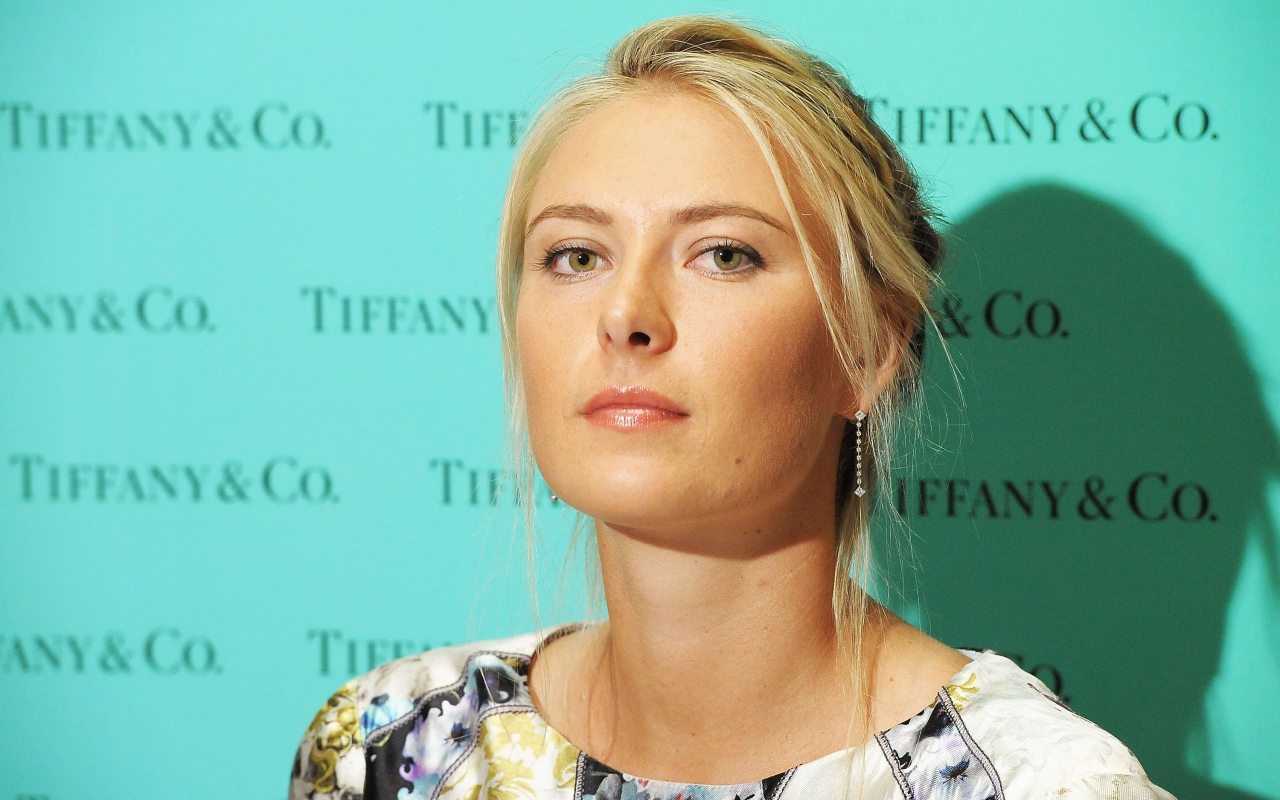 Красивая блондинка, теннисистка Мария Шарапова 