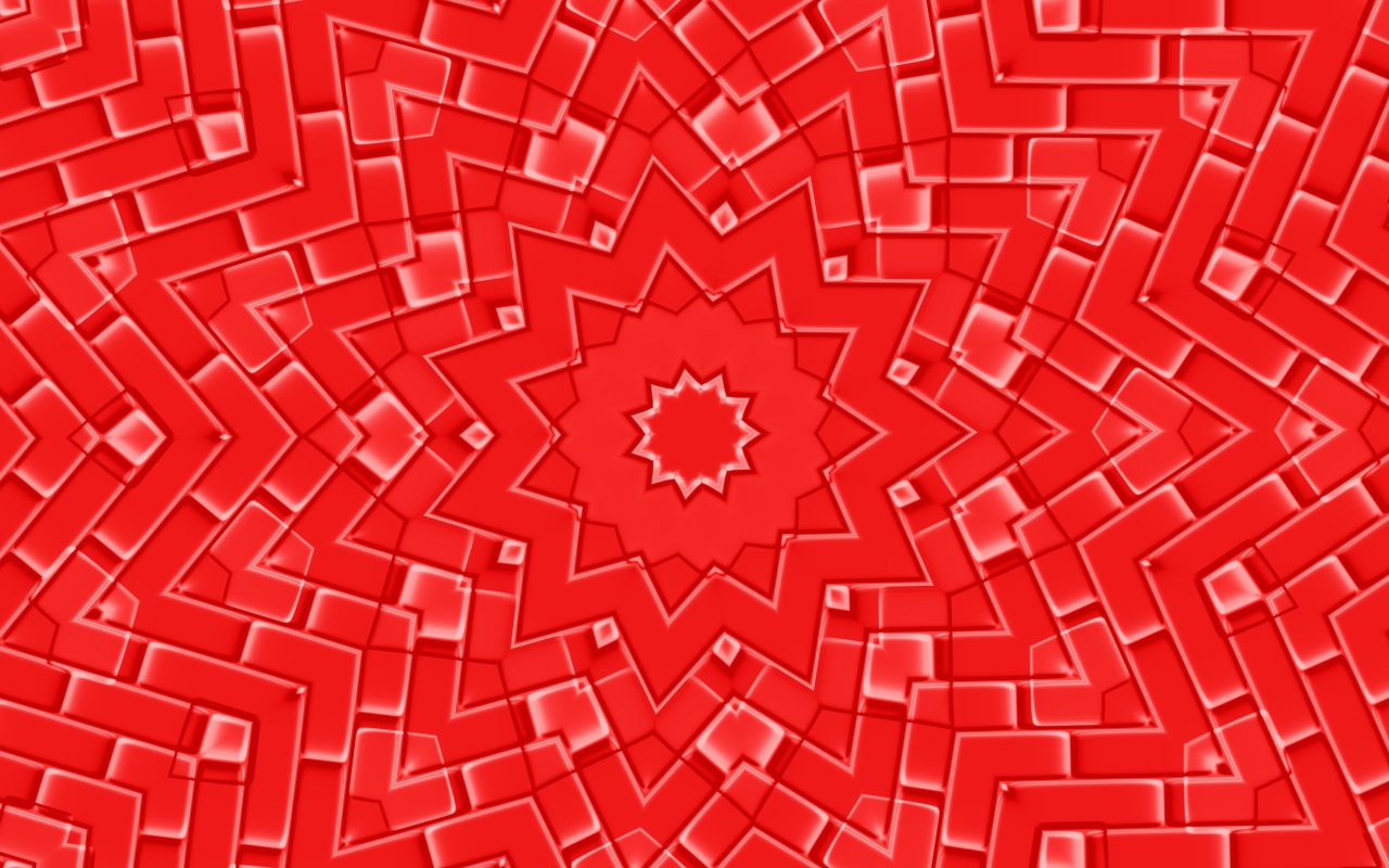 Абстрактный рисунок с красными звездами 