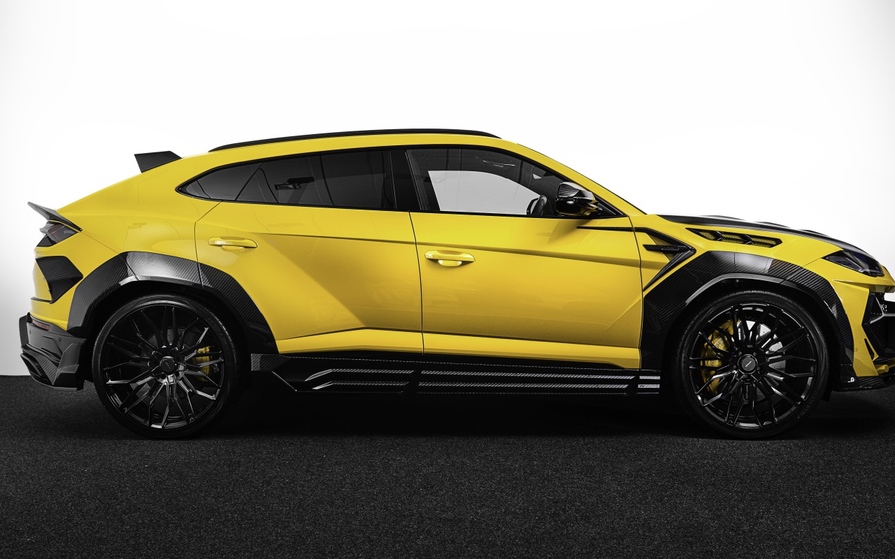 Автомобиль  Lamborghini Keyrus 2020 года вид сбоку