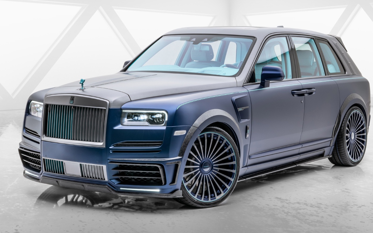 Дорогой внедорожник Mansory Rolls-Royce Cullinan Coastline 2020 года
