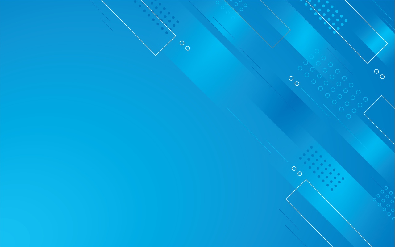 Голубой фон с геометрическими фигурами