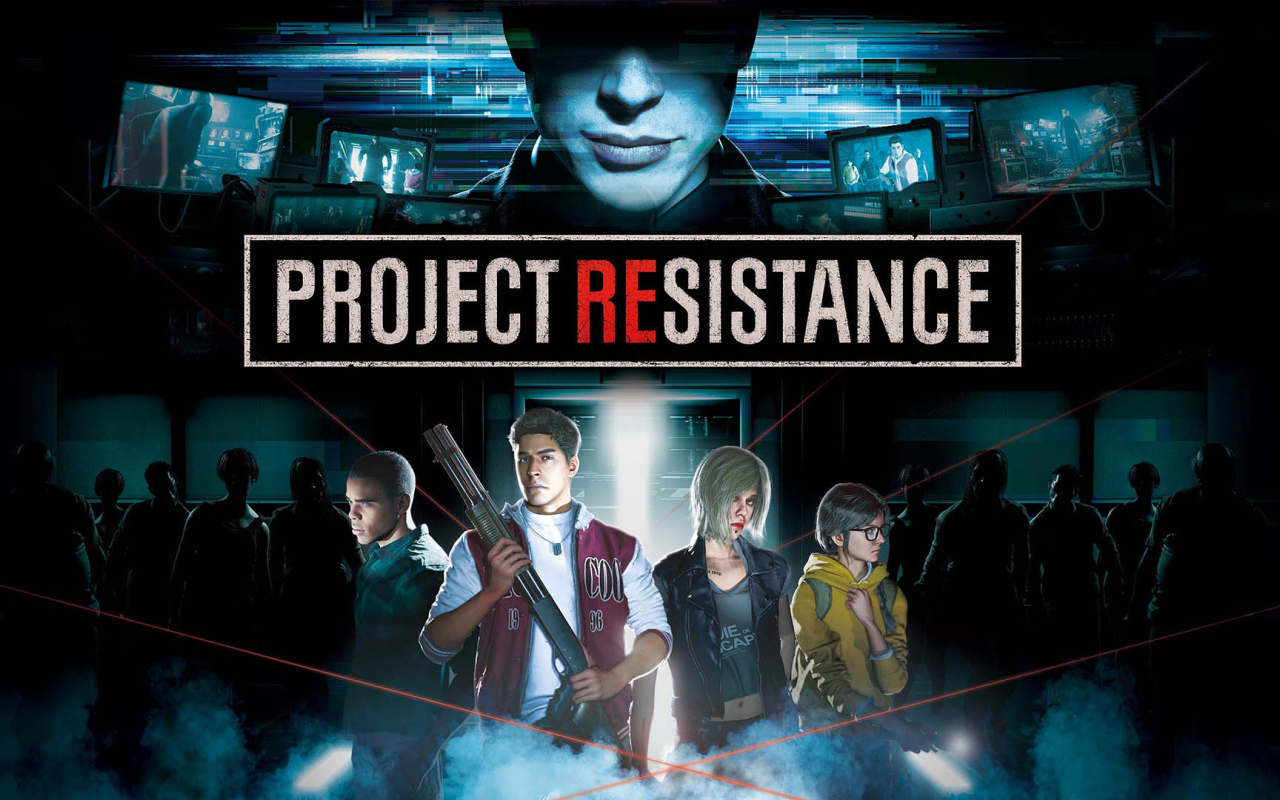 Poster for computer game Project Resistance, 2020