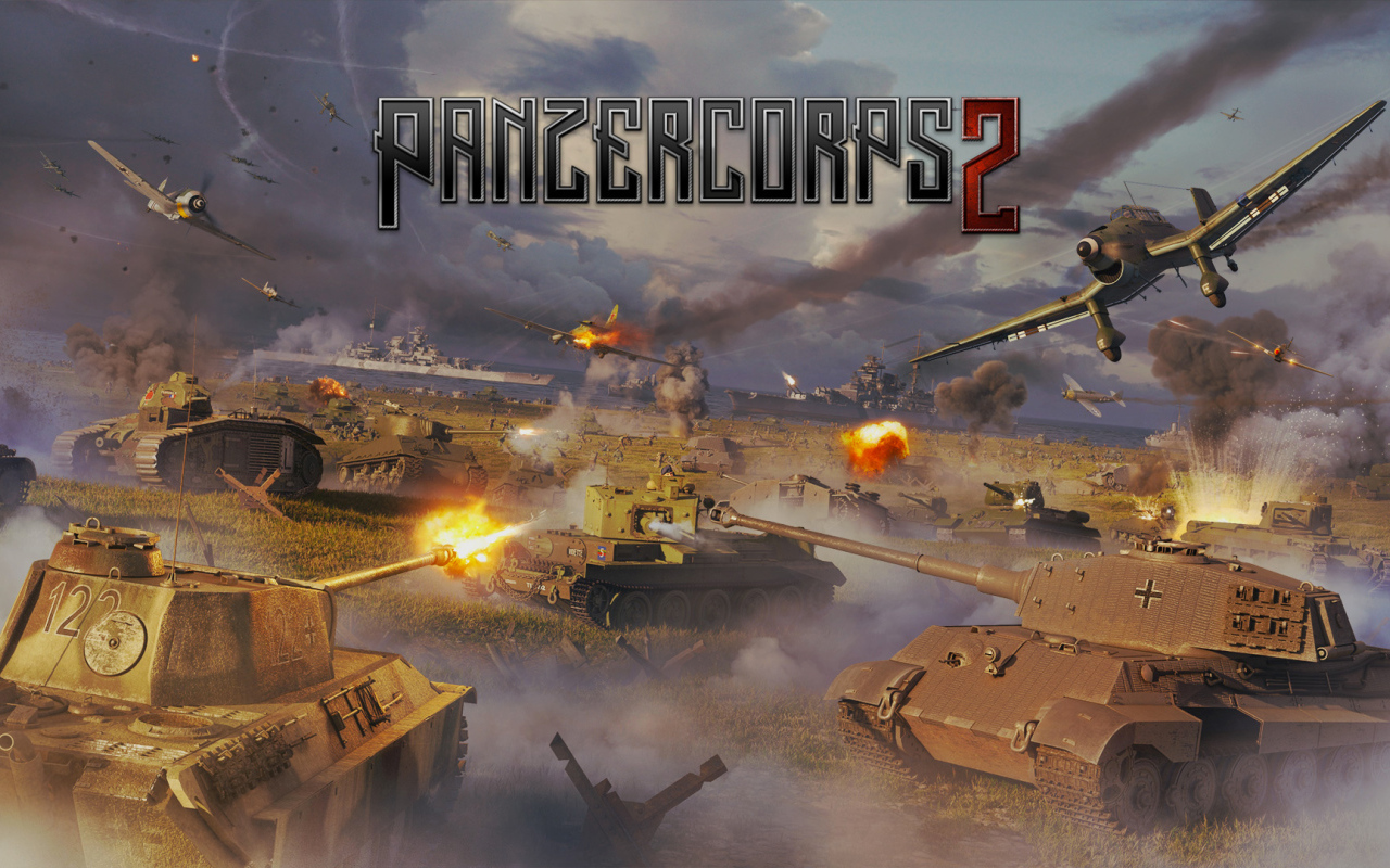 Постер новой компьютерной игры Panzer Corps 2