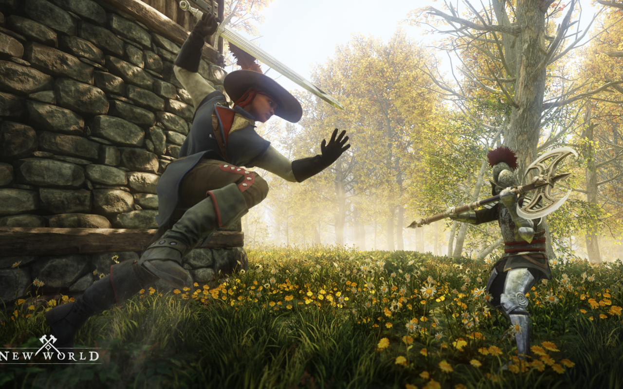 Скриншот игры New World, 2020