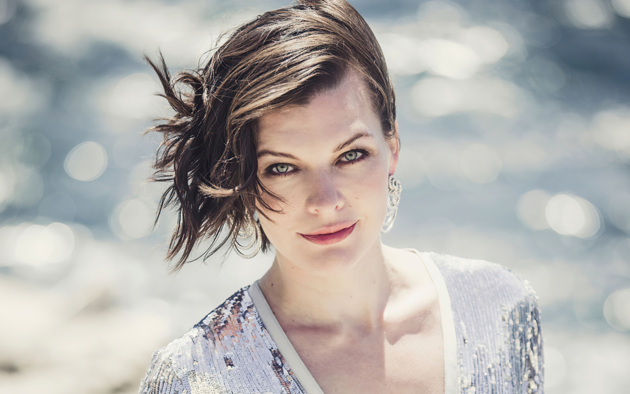 Популярная американская актриса Милла Йовович