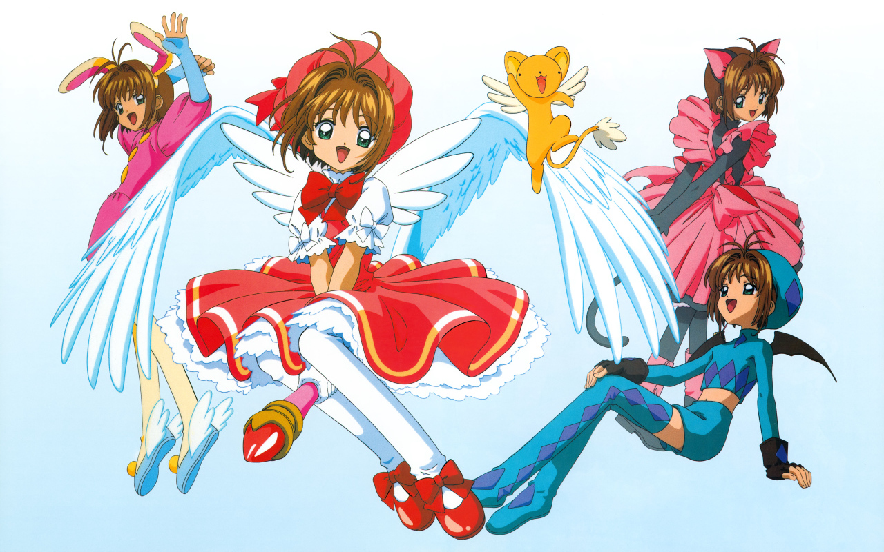 Персонажи аниме  Сакура - Собирательница Карт