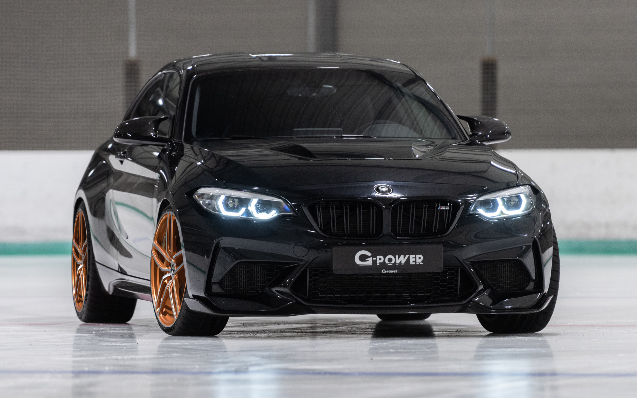 Черный автомобиль G-Power G2M CS Bi-Turbo 2021 года