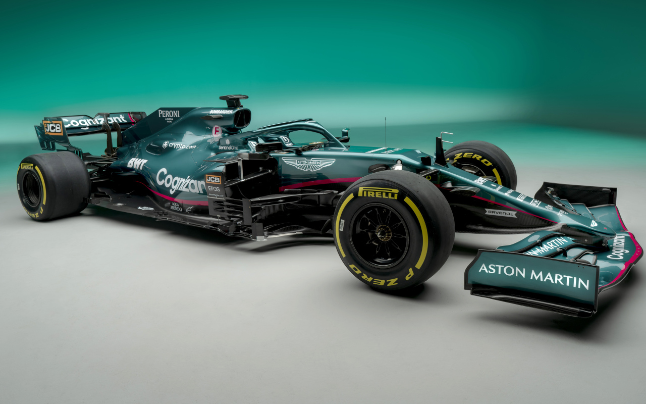 Гоночный автомобиль Aston Martin AMR21 2021 года серии  F1