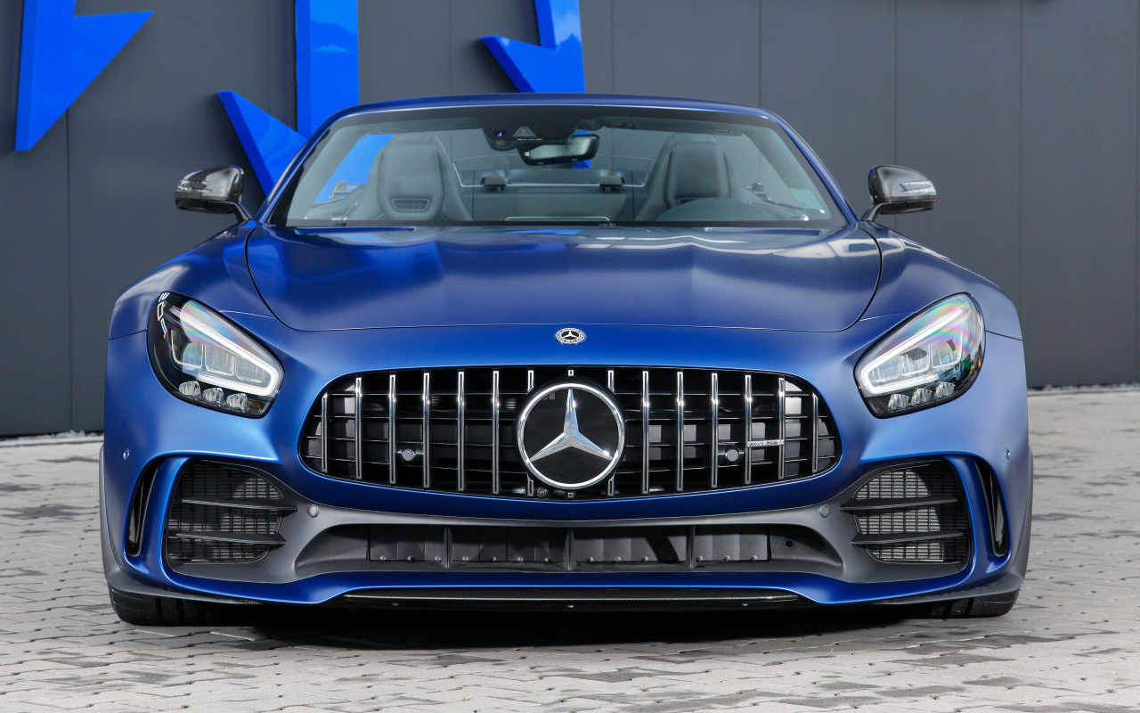 Синий Posaidon RS 830+ Roadster 2021 года вид спереди 