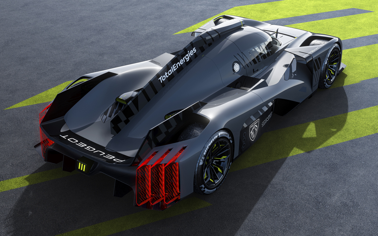 Гоночный автомобиль Peugeot 9X8,  2022 года