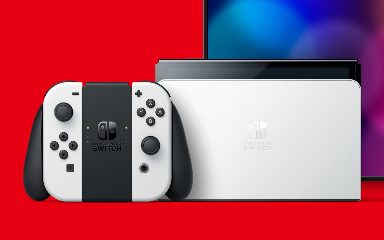 New Nintendo Switch OLED Game Console, 2021