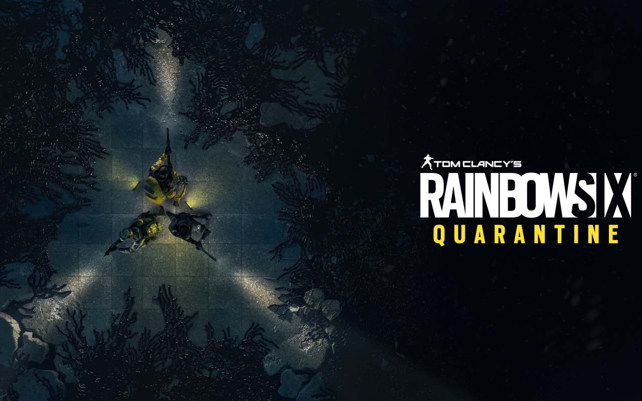 Rainbow Six Quarantine video game poster, 2021