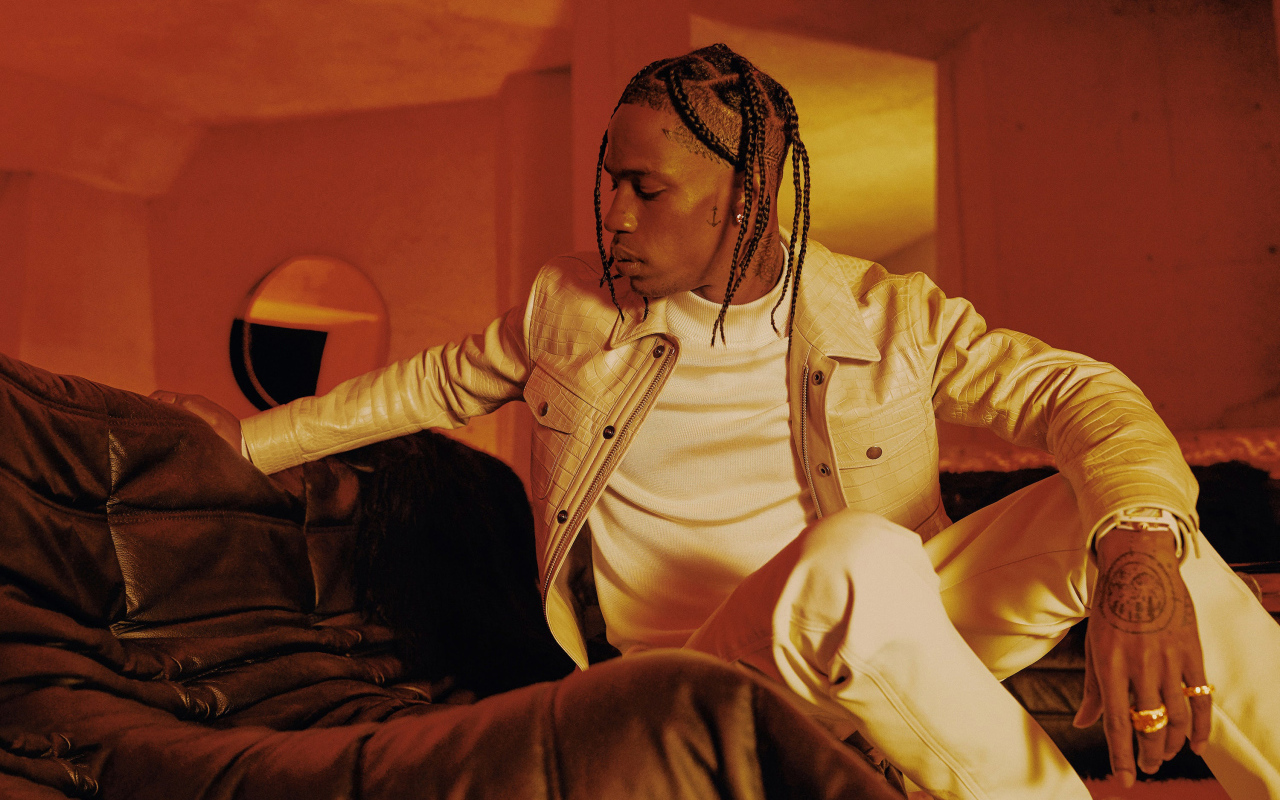 Американский рэпер Трэвис Скотт