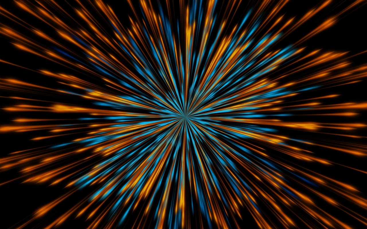 Яркая разноцветная вспышка иллюзия