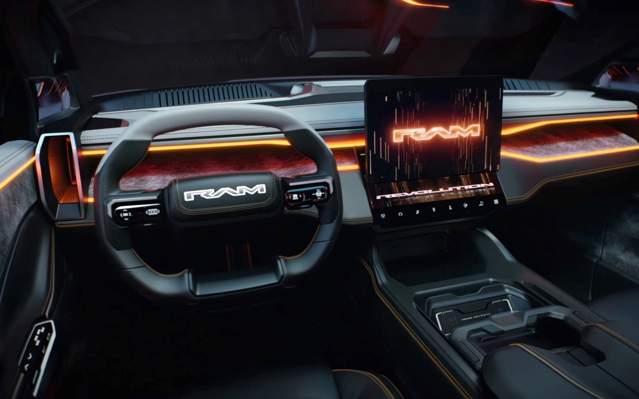 Автомобиль Ram 1500 Revolution BEV Concept 2023