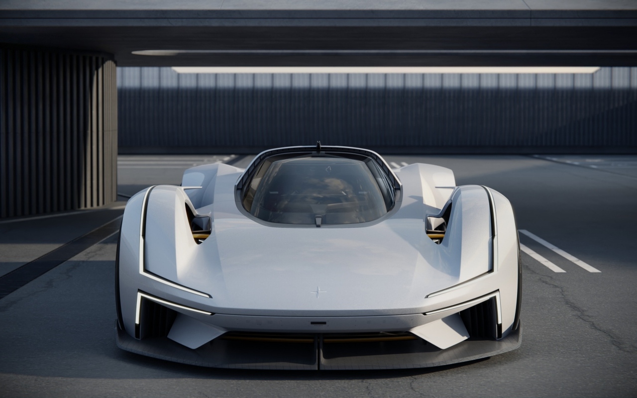 Автомобиль Polestar Synergy 2023 года вид спереди