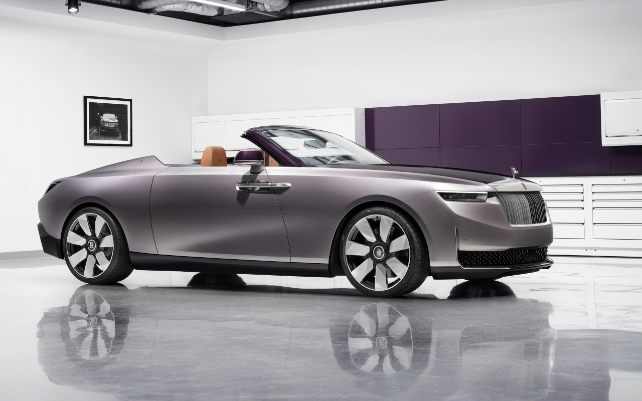 Автомобиль кабриолет Rolls-Royce Amethyst Droptail