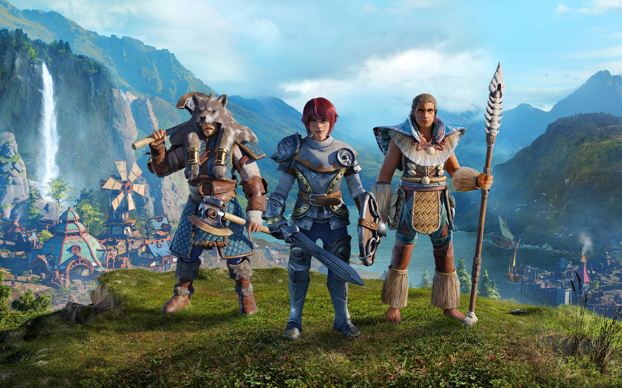 Персонажи компьютерной игры The Settlers