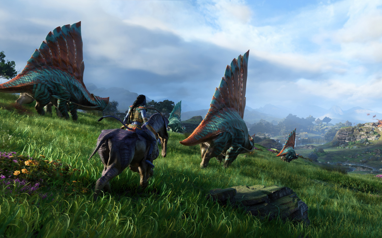 Постер компьютерной игры Avatar: Frontiers of Pandora