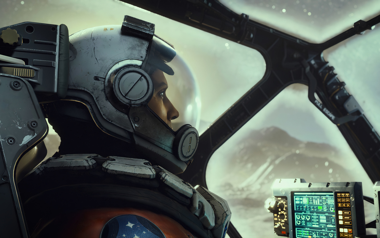 Персонаж компьютерной игры Starfield
