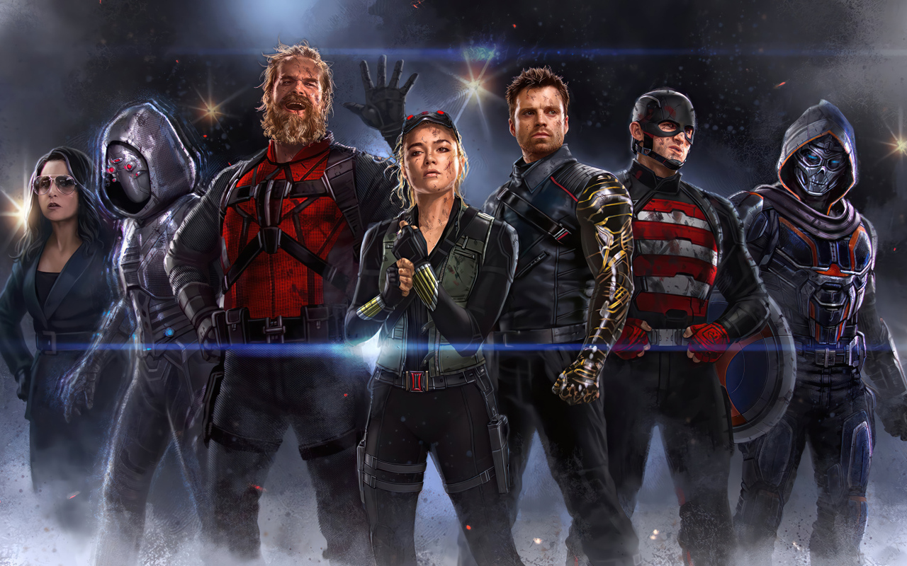 Персонажи нового фильма Громовержцы