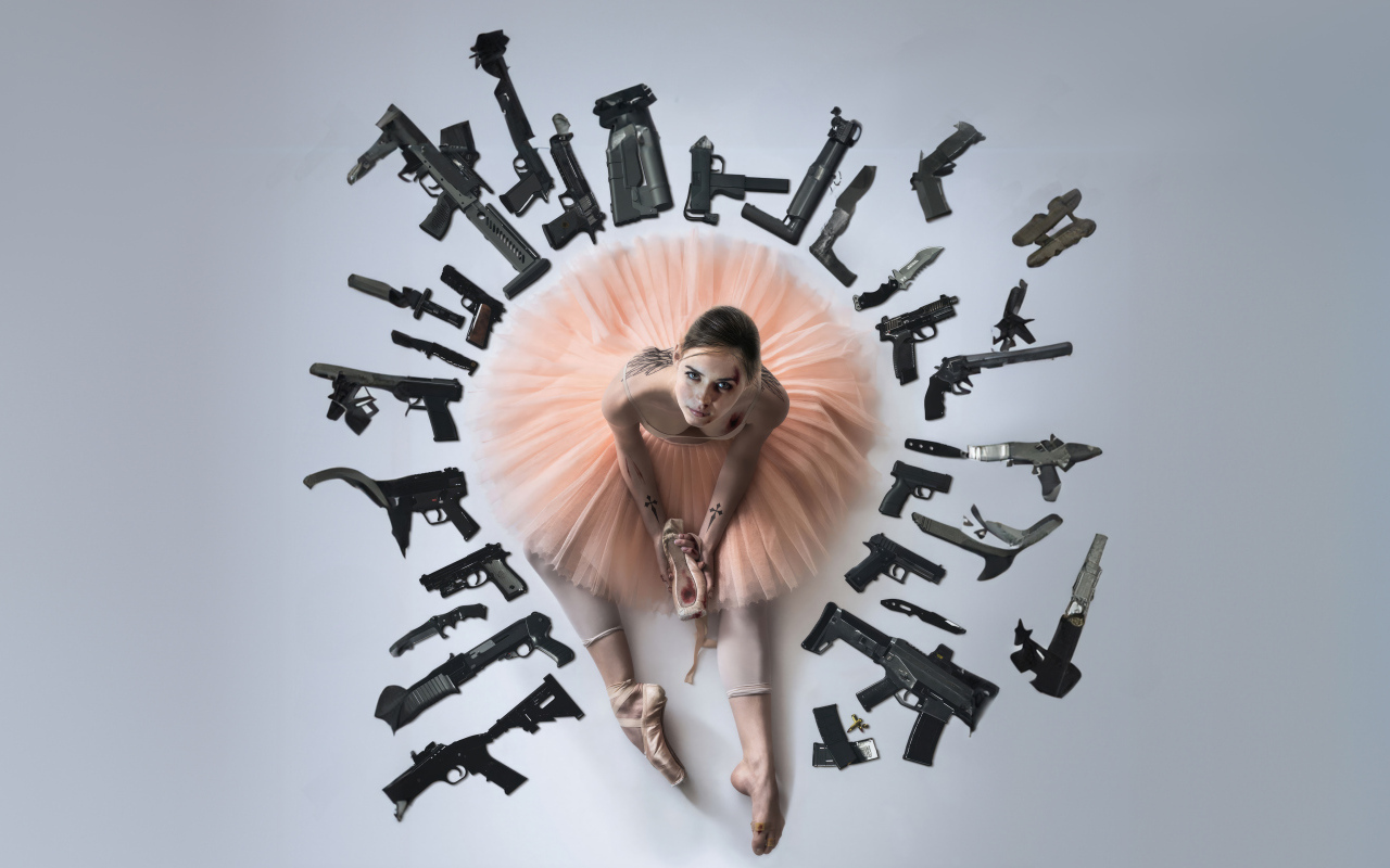 Постер нового боевика Балерина, 2024