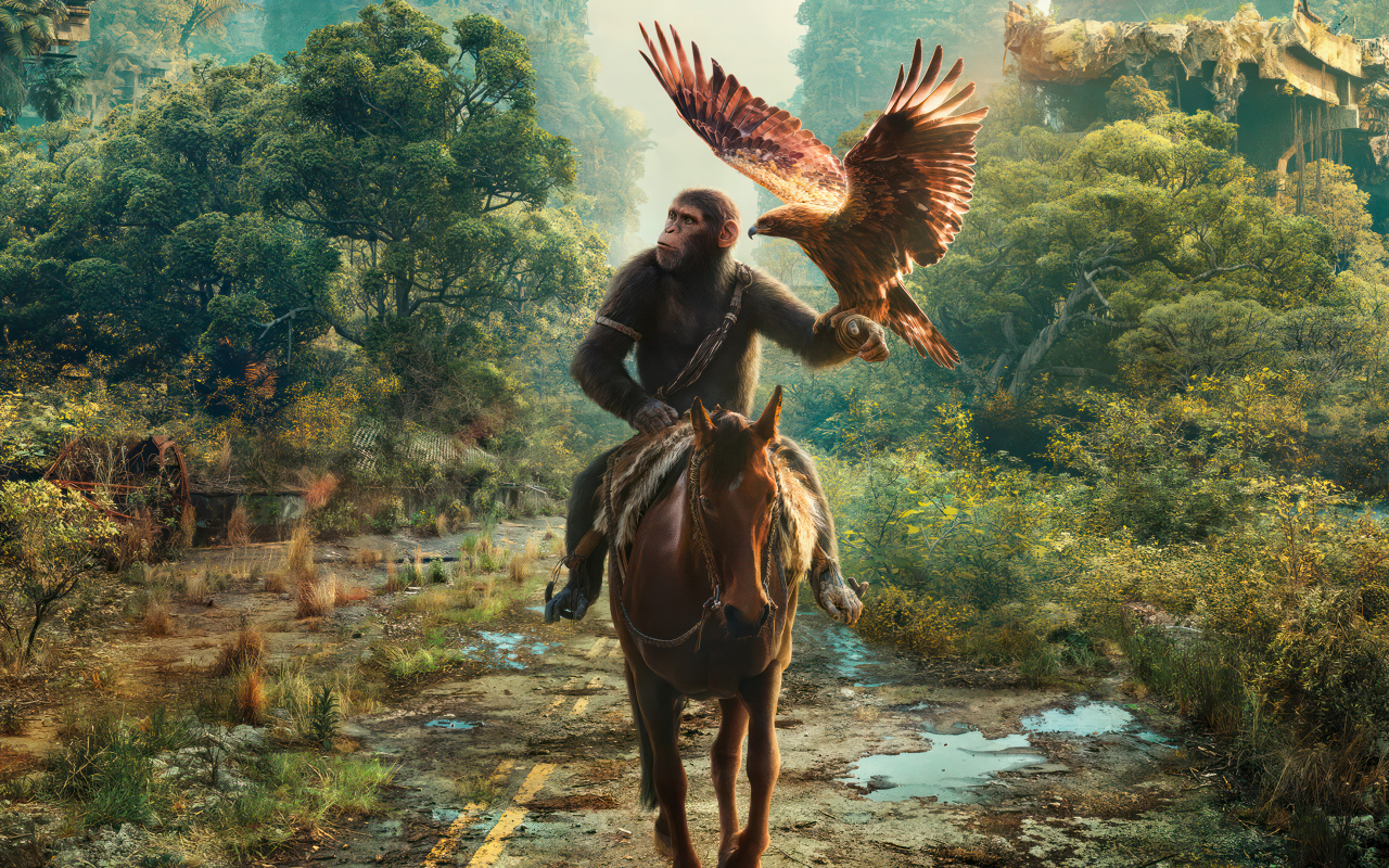 Постер нового фильма Планета обезьян: Королевство