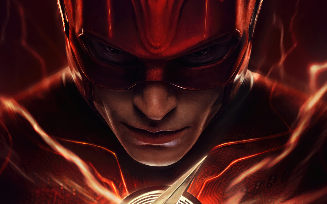 Супергерой из фильма Флэш, 2023