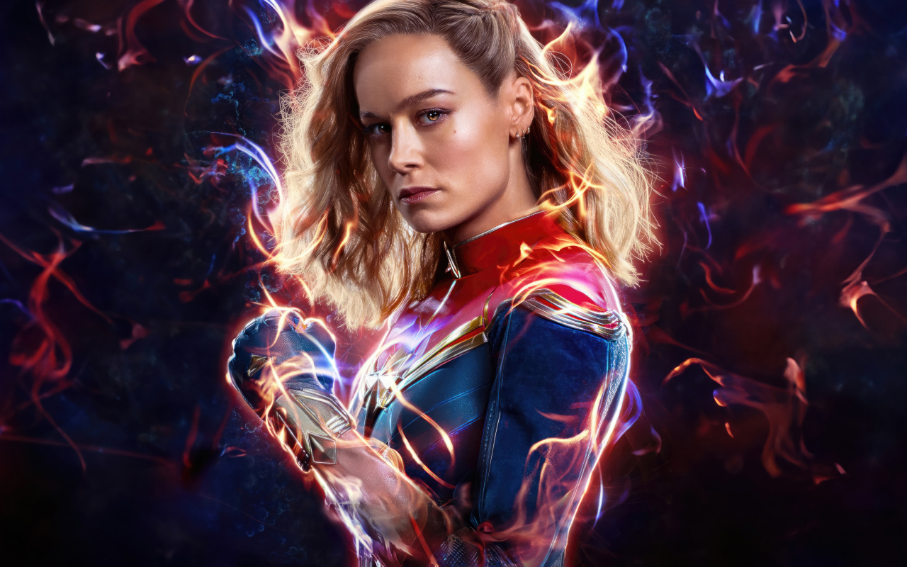 Персонаж Кэрол Дэнверс в фантастическом фильме Марвелы