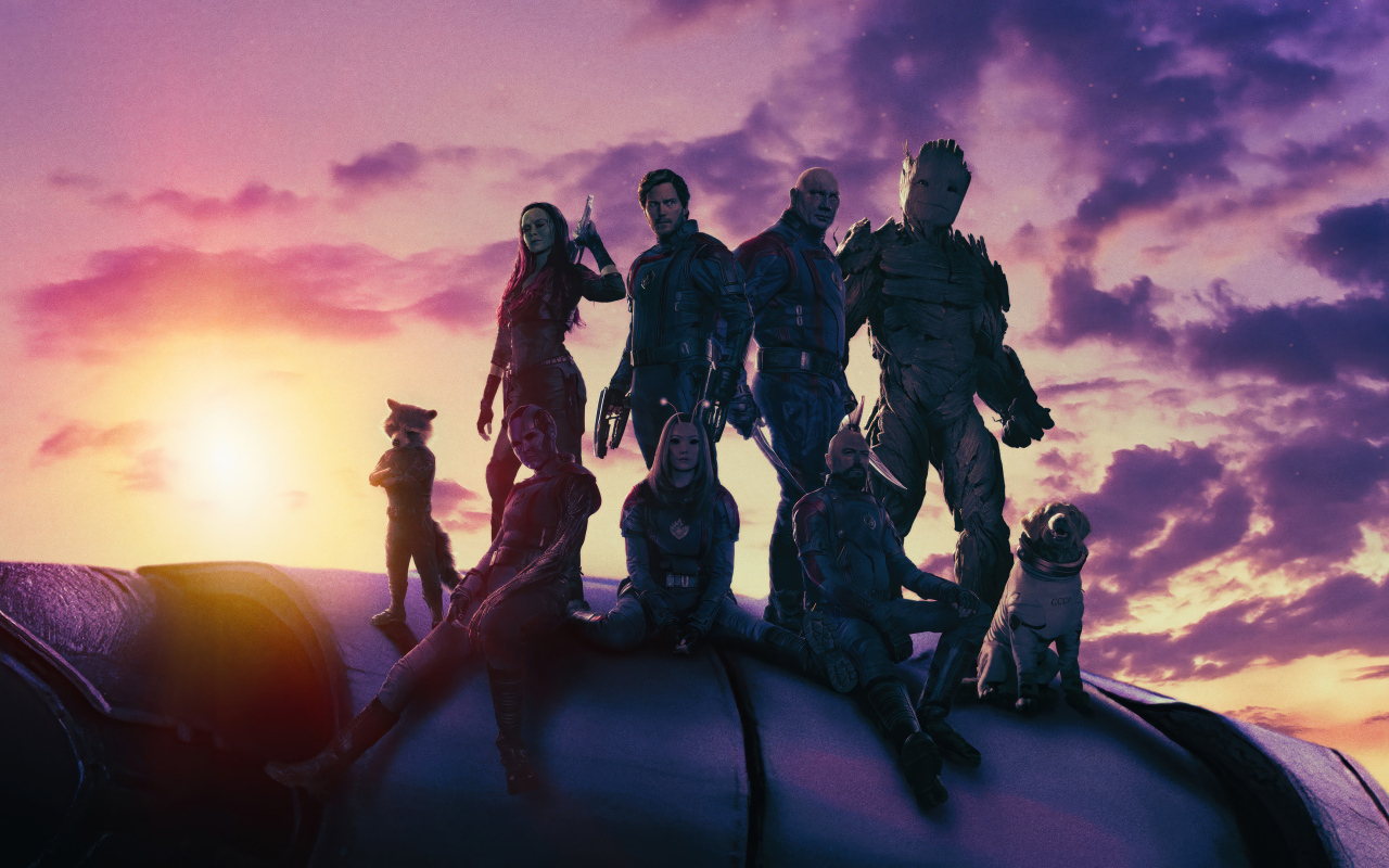 Главные персонажи фильма Стражи Галактики: Часть 3