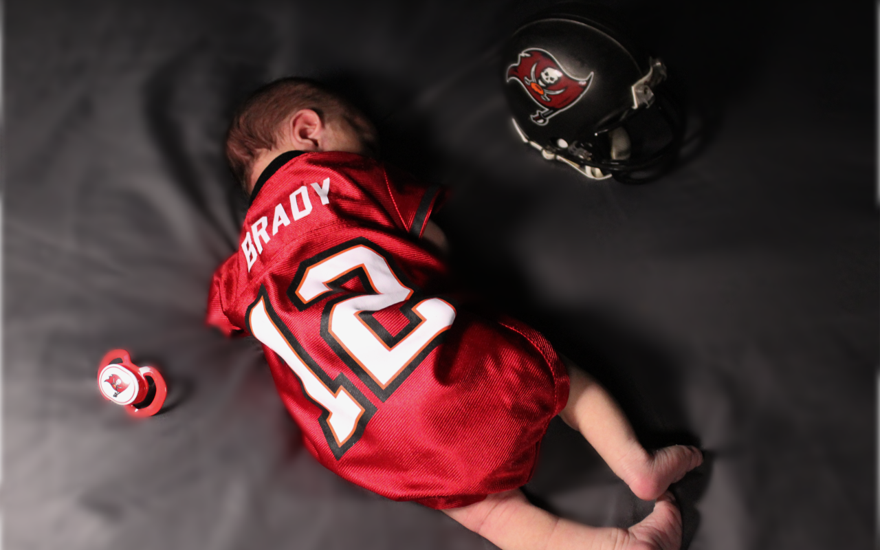 Маленький будущий футболист