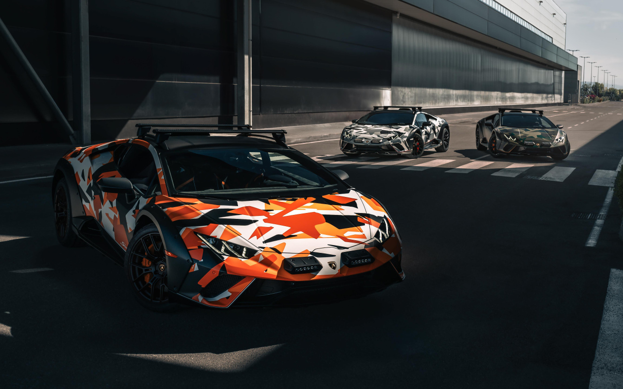 Быстрые автомобили Lamborghini Huracán Sterrato All-Terrain Ad Personam 2024